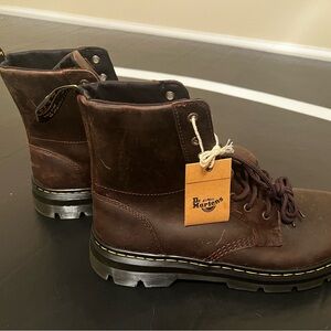 Dr. Martens Chocolate Leather Boots